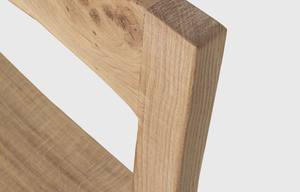 Silla de Comedor de Madera de Teca Sólida Hecha a Mano de Primera Calidad – Muebles Duraderos con Acabado Natural para Hostelería y Uso Residencial - Product Image 4