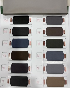 Water Resistant Solid Polyester woven <b>Fabric</b> lightWeight Density For Apparel Blazers Suits Shirts Blouses And Material uniform - Product Image 2