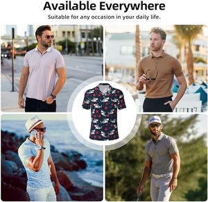 Polo Premium para Hombre, Corte Ajustado, Elegante y Casual, Manga Corta, Mezcla de Algodón, para Uso Diario - Product Image 5