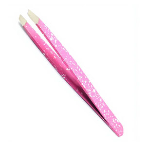 Professional Stainless Steel Pink Eyebrow Tweezers Hair <b>Remover</b> Slant Tip Brow Trimmer Women Beauty Facial Grooming <b>Tool</b> Precise - Product Image 2