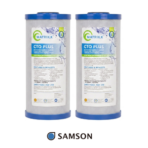 เครื่องกรองน้ำลดสาร PFAS สำหรับธุรกิจบริการอาหาร เครื่องทำน้ำแข็ง ระบบกรองคาร์บอน CTO ขนาด 1 ไมครอน กำลังกรองสูง ทนทาน - Product Image 1