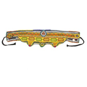 Vintage Belt Belly Dance Bead Afghani Traditional Waist Belt Kuchi Tribal BB084A <b>Old</b> Banjara Real Vintage Handmade Beaded Belts - Product Image 1