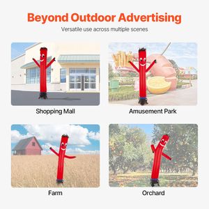 Gonfiabile Pubblicitario Gigante Ondeggiante da 3 Metri con Soffiatore da 9/10 HP e Impermeabilità IPX3 - Product Image 3