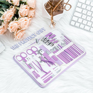 High Grade Stainless Steel <b>Manicure</b> & Pedicure <b>Kit</b>-Durable Portable Storage & Everyday Grooming Support - Product Image 2