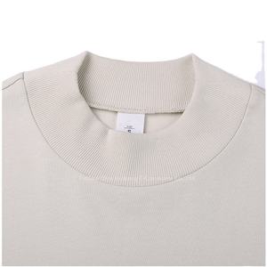 Camiseta Formal de Manga Corta con Cuello Redondo para Hombre BlanqWear, Corte Regular, Seda/Algodón Premium de 280 g, Antibacteriana, de Secado Rápido - Product Image 5