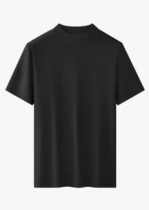 T-shirt tendance streetwear de haute qualité, coupe slim, col rond, manches courtes, personnalisable avec logo, fabrication sur mesure, vente en gros. - Product Image 3