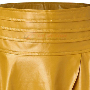 Jupe Courte Décontractée en Cuir pour Femme, Respirante, Taille Mi-Haute, Service OEM, Faible MOQ, Légère, Haute Qualité, Utilisation Extérieure Toutes Saisons - Product Image 6