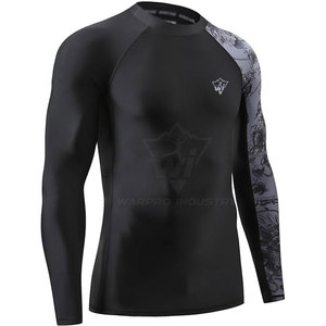 Compression Rash Guard With Lightweight Fabric And Moisture Control Designed For Training Martial Arts And Outdoor Sports - Product Image 3