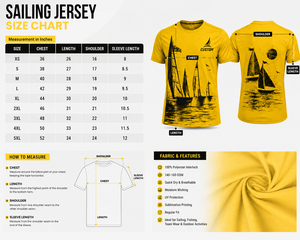 Maillot de voile personnalisé à séchage rapide, chemise de performance par sublimation, maillot d'équipe de voile respirant, chemise de pêche, vêtements de sport OEM - Product Image 4