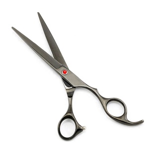 Ciseaux de coiffure au design unique, en acier inoxydable, de bonne qualité, ciseaux de barbier droits pour la coupe de cheveux - Product Image 5
