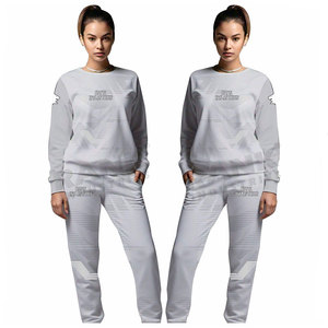 Ensembles de survêtements pour femmes de haute qualité, vêtements décontractés en coton, nouveaux arrivages, ensemble 2 pièces pour femmes en vente - Product Image 3