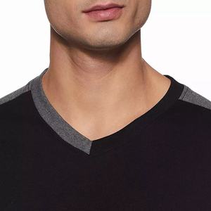 T-shirt décontracté en coton pour homme, streetwear, impression de logo personnalisé, tissé uni, respirant, séchage rapide, manches courtes, haute qualité - Product Image 6