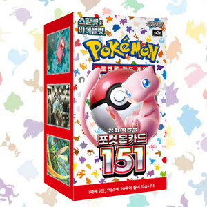 Caja de Sobres de Cartas Coleccionables Pokémon 151, Juego de Cartas Coleccionables, 20 Paquetes, Versión Coreana, Pedido al por Mayor - Product Image 3