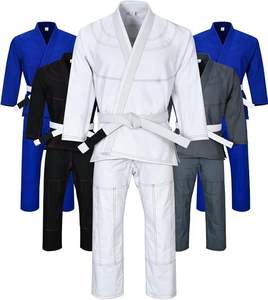 Kimono de Jiu Jitsu Ripstop de Alto Rendimiento, OEM, Duradero, Ligero, Uniforme de BJJ Brasileño, Hecho en Pakistán, 100% Algodón - Product Image 1