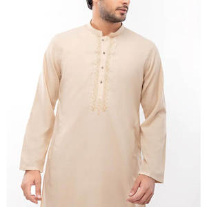 2026 <b>Men's</b> Shalwar Kameez Set Premium Cotton Quick Dry All Seasons High Quality Traditional Wear Wholesale - Product Image 4