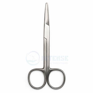 Tijeras Quirúrgicas de Punta Roma de Un Solo Uso, Hechas de Acero Inoxidable de Alta Calidad, Instrumento de Corte Médico Desechable y Estéril - Product Image 1