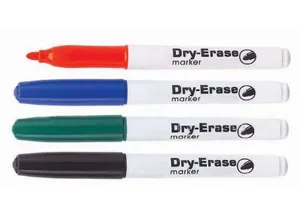 Individueller Whiteboard-Marker meistverkaufter wasserdichter Permanentmarker-Stift-Set mit Löschklappen