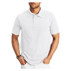 Vêtements décontractés pour hommes, polos pour hommes, vente chaude, nouveau design, logo personnalisé, couleur unie, polos respirants de haute qualité - Product Image 1
