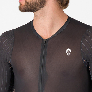 Nouvelle Arrivée Prix de Gros Combinaison de Cyclisme Respirante Écologique Légère 100% Polyester Personnalisable avec Logo Service OEM - Product Image 5