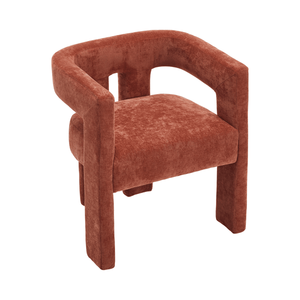 Fauteuil d'appoint/salle à manger contemporain en tissu United We Win, fauteuil de cuisine en forme de baril pour salon, salle à manger et zones bar - Product Image 3