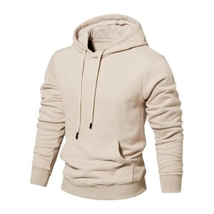 Wholesale High Quality Regular Fit Fleece 100% Cotton Pocket Quick Dry Breathable Custom Logo <b>Hoodie</b> with Strings Hombre - Product Image 4