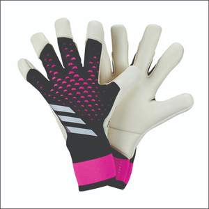 High Quality New Arrival Leather Waterproof Unisex Goalkeeper Gloves Custom Fit Adjustable <b>Straps</b> for Comfort Outdoor Sports - Product Image 5