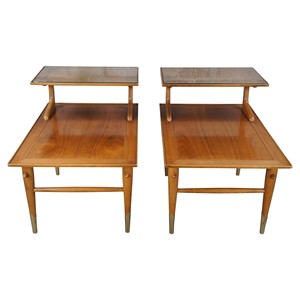 Handcrafted Walnut Mid-Century Modern <b>Side</b> <b>Table</b> Wholesale from India - Product Image 4