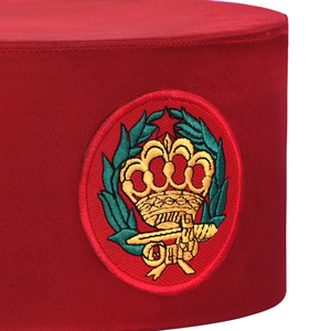 33rd Degree Top Selling 2026 Scottish Crown Cap Wings <b>Down</b> Double Masonic Regalia Masons Freemasons Crown Caps - Product Image 2