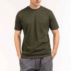 T-shirt en coton pour homme, doux, respirant, décontracté, à manches courtes, vêtements de rue, mode, vente en gros - Product Image 4