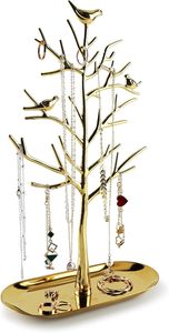 Support à bijoux en forme d'arbre, organisateur de bijoux en métal, support pour colliers, support pour boucles d'oreilles, support pour bracelets - Product Image 2