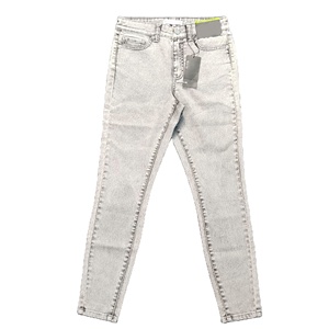 OEM Service Customized Mid Waist Straight Premium Quality Women's Denim <b>Jeans</b> Pants Comfortable <b>Soft</b> Stylish - Product Image 1