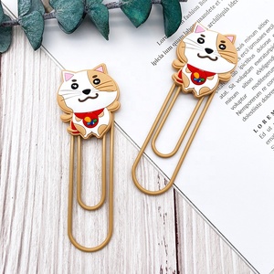 Customized Cheap Soft PVC Bookmarker - Product Image 1