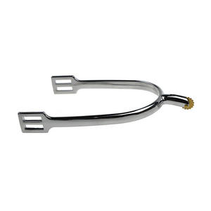 Engranaje de latón giratorio de primera calidad para caballos, con acabado cromado plateado, para carreras, equitación, uso exterior y estilo western. - Product Image 3