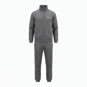 Ensemble de survêtement décontracté d'hiver pour homme avec logo personnalisé, veste et pantalon deux pièces, ensemble de fitness de haute qualité, vêtements de sport pour la course à pied - Product Image 4