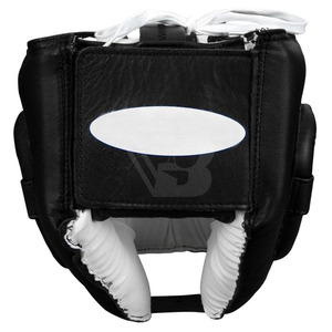 Precio al por mayor: Conjunto de boxeo de primera calidad para sparring, que incluye guantes de boxeo, protector de cabeza y protector de entrepierna, de cuero genuino, personalizable. - Product Image 2