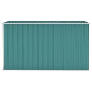 46.5 verde "x 113.4" x 70.1 "casetta da giardino in acciaio zincato struttura di stoccaggio - Product Image 4