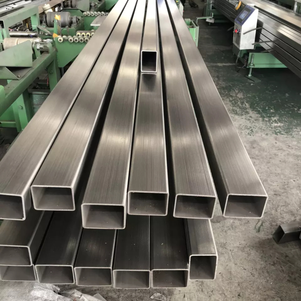 405 stainless steel square pipe for piping system