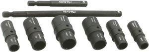 1/4"Dr. 8pcs/set Impact Double-Ended Thin Wall <b>Socket</b> (12 pt) - Product Image 5