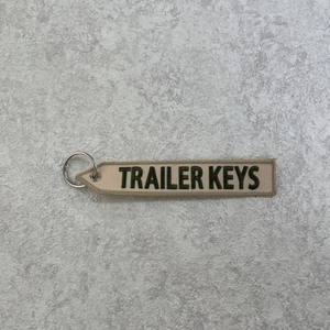 Porte-clés brodé en tissu sergé de marque taïwanaise All Star Emblems, style Jet Tag - Product Image 1