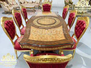Royal Classic Wooden Craft Dining <b>Table</b> Set Italian Style Dining Room Furniture Buy Classical Dining Room Set Atlanta - Product Image 5