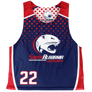 Chalecos de Lacrosse para Hombre, Tallas Grandes, de Alta Elasticidad, Ligeros, de Secado Rápido, Reversibles, de Malla, para Entrenamiento, Personalizables con Impresión - Product Image 1