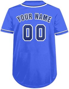 Camiseta Deportiva con Botones Estilo Béisbol, Fabricante OEM de Camisetas de Béisbol, Camisetas Deportivas Personalizadas - Product Image 3