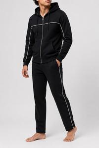 Sweat-shirt à capuche zippé pour homme en molleton bouclette coupe classique décontracté pour l'automne avec poches – Faible MOQ - Product Image 4