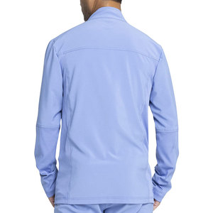 Uniformes Médicos de Hospital para Enfermeras con Logotipo Personalizado al por Mayor, Chaquetas de Trabajo Elásticas de Poliéster, Rayón y Spandex para Hombre - Product Image 3