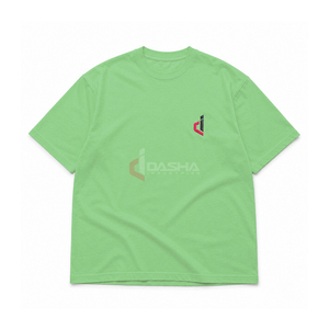 T-shirt en coton surdimensionné avec logo personnalisé, unisexe, grandes tailles, impression numérique personnalisée, OEM, vente en gros, faible MOQ - Product Image 1