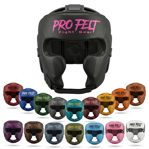 Whole Sale Cheap Price Top New Boxing Head Guard with Full Face Protection Adjustable <b>Velcro</b> MMA Kickboxing Gear for Men & Women - Product Image 1