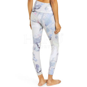 Leggings de yoga pour femmes, taille élastique douce et flexible, qualité supérieure, MOQ faible, conçus pour un confort optimal lors de chaque entraînement. - Product Image 3