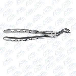 Equipos dentales modificados de 3 puntas, instrumentos quirúrgicos manuales, fórceps de extracción atraumática de tercer molar superior derecho CE - Product Image 6