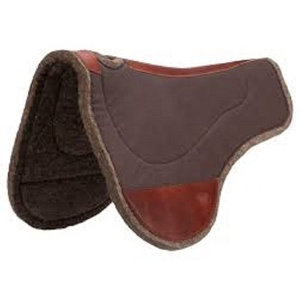 Best Quality Synthetic Canvas Western Saddle Pad Multi-Color Polycotton Lining Woolen Felt Wool Gel Filling for Horse Riding - Product Image 6