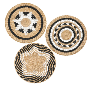 Cestas decorativas de jacinto de agua para pared interior, cestas colgantes para decoración del hogar, para sala de estar y dormitorio - Product Image 1